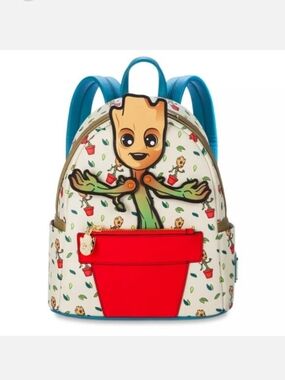 Groot Marvel Graphic Mini Backpack NWT